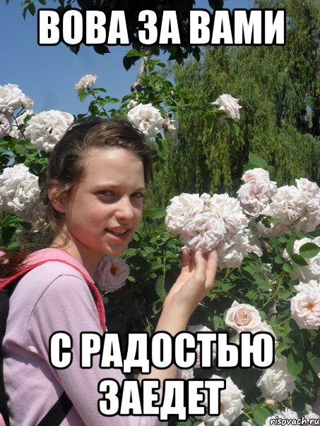 вова за вами с радостью заедет