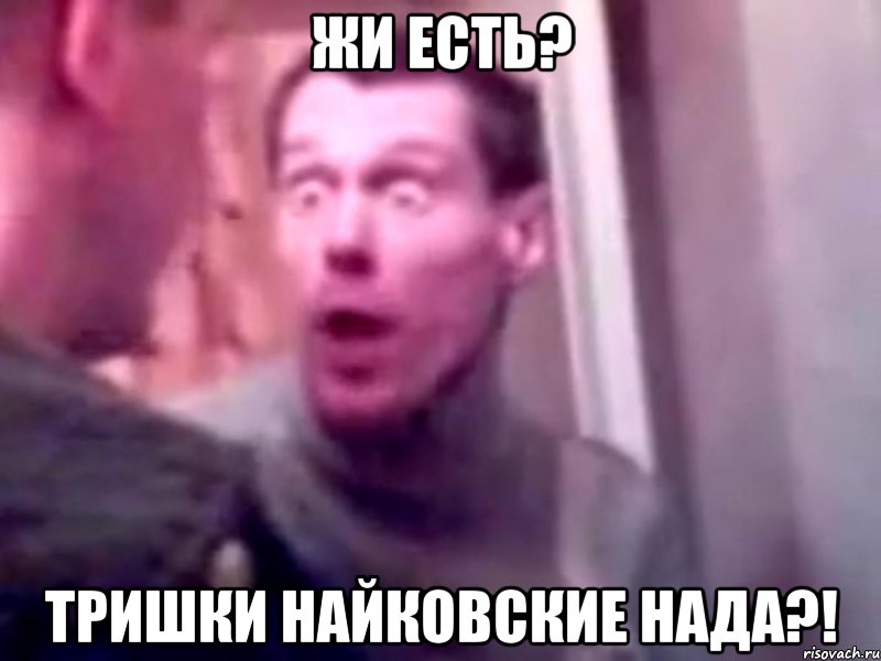 жи есть? тришки найковские нада?!, Мем Запили