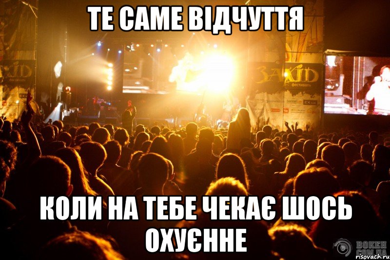 те саме відчуття коли на тебе чекає шось охуєнне, Мем zaxid