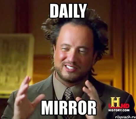 daily mirror, Мем Женщины (aliens)