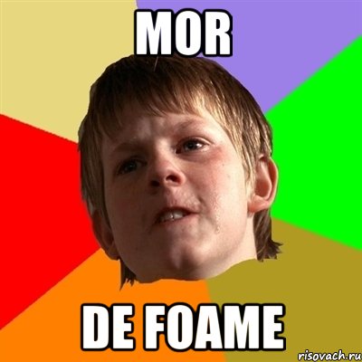 mor de foame, Мем Злой школьник