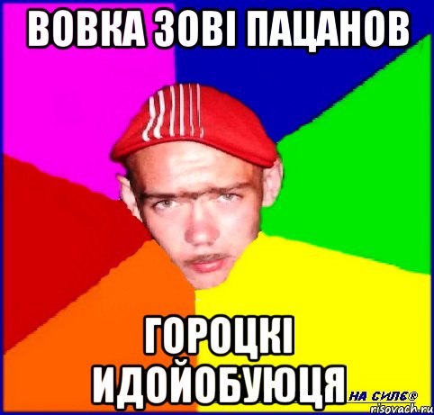 вовка зові пацанов гороцкі идойобуюця