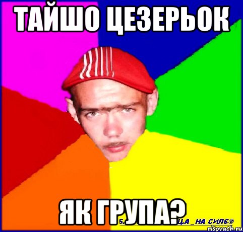 тайшо цезерьок як група?