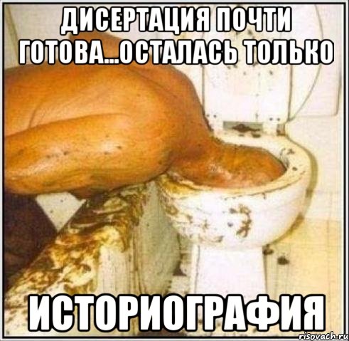дисертация почти готова...осталась только историография, Мем Дайвер