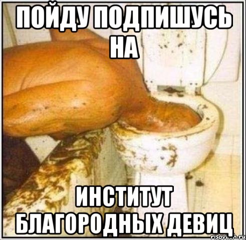пойду подпишусь на институт благородных девиц, Мем Дайвер