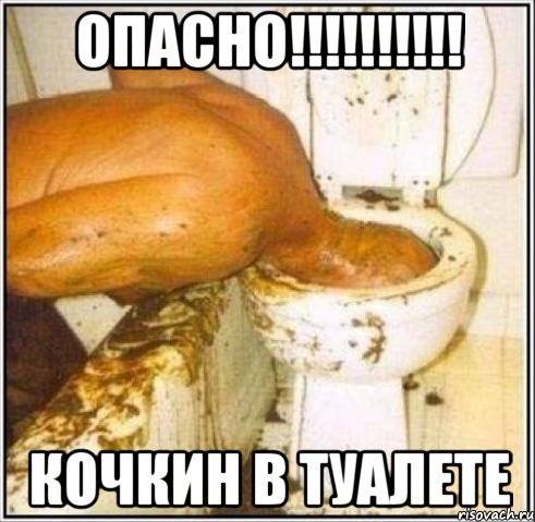 опасно!!! кочкин в туалете, Мем Дайвер