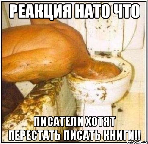 реакция нато что писатели хотят перестать писать книги!!, Мем Дайвер