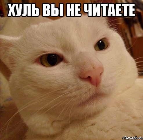 хуль вы не читаете 