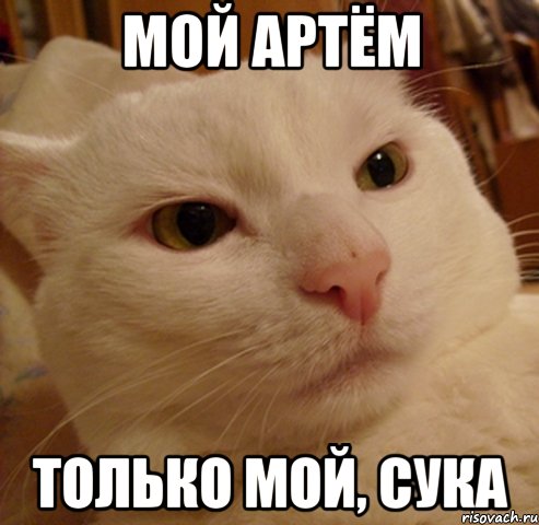 мой артём только мой, сука