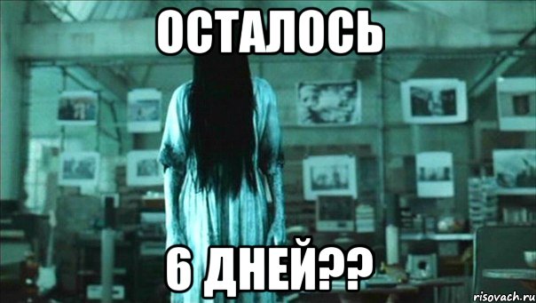 осталось 6 дней??