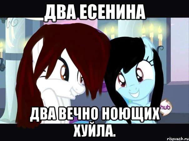два есенина два вечно ноющих хуйла.