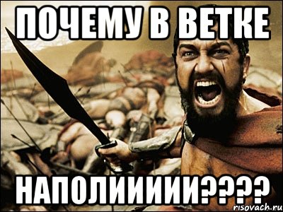 почему в ветке наполиииии???, Мем Это Спарта