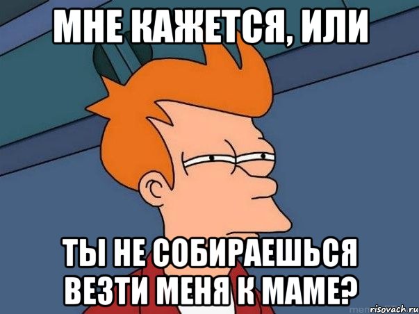 мне кажется, или ты не собираешься везти меня к маме?, Мем  Фрай (мне кажется или)