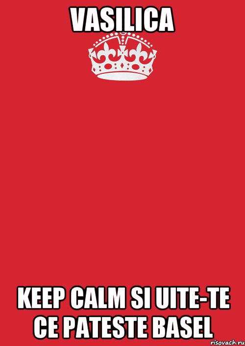 vasilica keep calm si uite-te ce pateste basel, Комикс Keep Calm 3