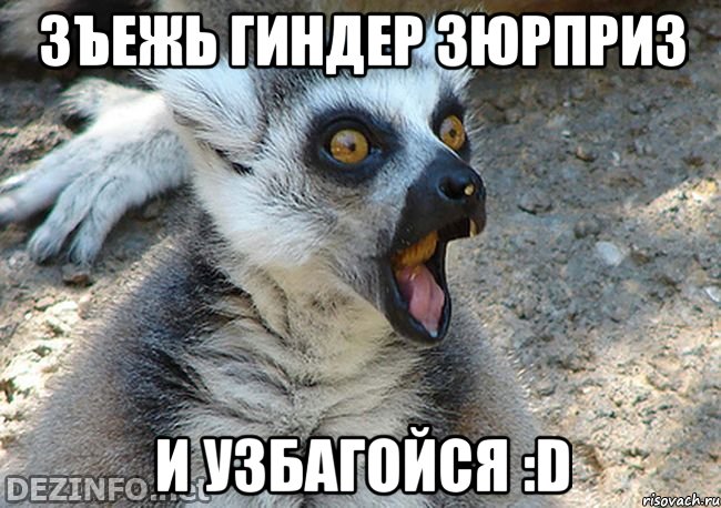 зъежь гиндер зюрприз и узбагойся :d
