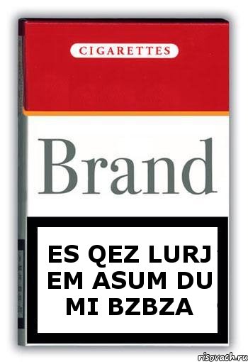 Es qez lurj em asum du mi BZBZA, Комикс Минздрав