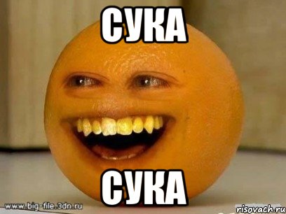 сука сука, Мем Надоедливый апельсин