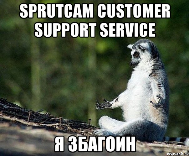 sprutcam customer support service я збагоин, Мем не узбагоюсь