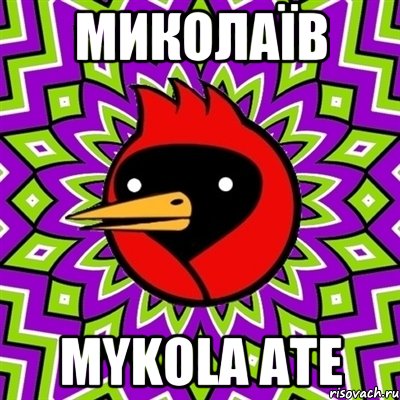 миколаїв mykola ate, Мем Омская птица