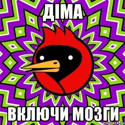 діма включи мозги, Мем Омская птица
