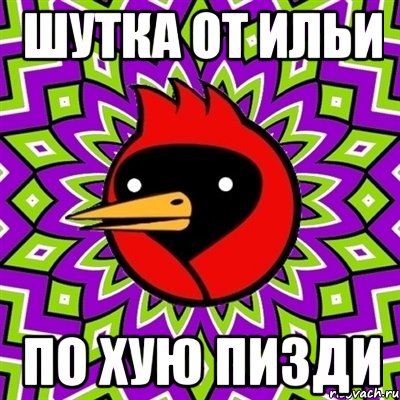 шутка от ильи по хую пизди, Мем Омская птица