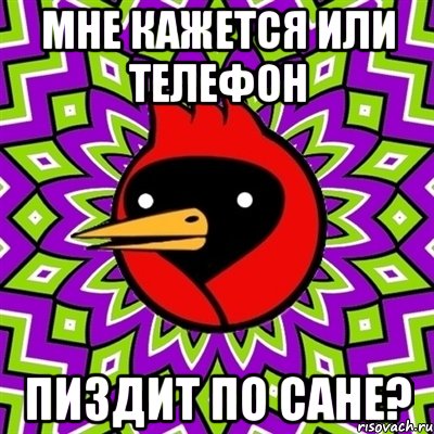 мне кажется или телефон пиздит по сане?, Мем Омская птица