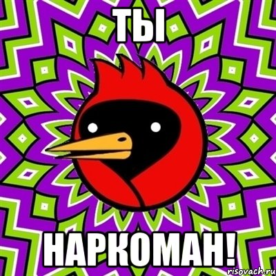ты наркоман!, Мем Омская птица