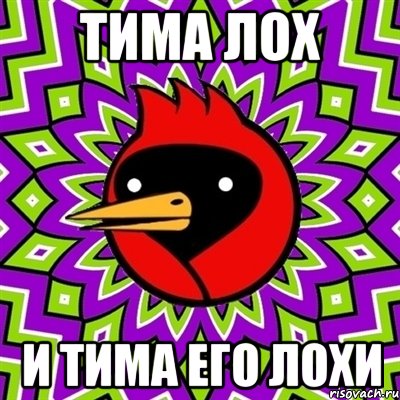 тима лох и тима его лохи, Мем Омская птица