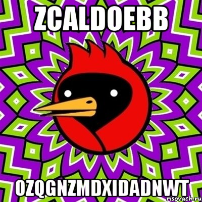 zcaldoebb ozqgnzmdxidadnwt, Мем Омская птица