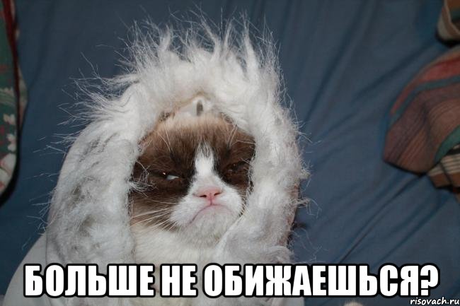  больше не обижаешься?