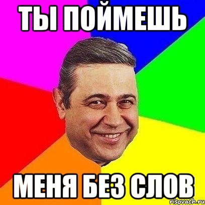 ты поймешь меня без слов