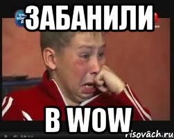 забанили в wow