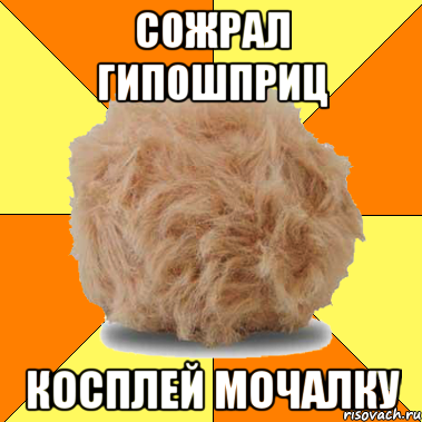 сожрал гипошприц косплей мочалку