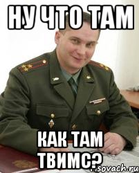 ну что там как там твимс?, Мем Военком (полковник)