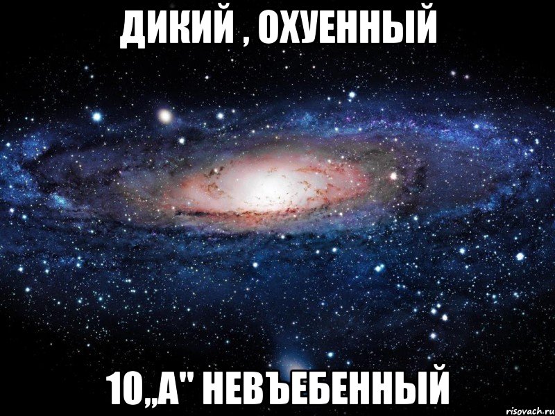 дикий , охуенный 10,,a'' невъебенный, Мем Вселенная