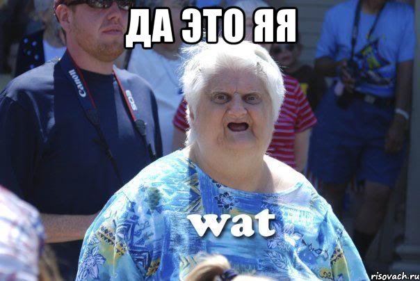 да это яя , Мем WAT