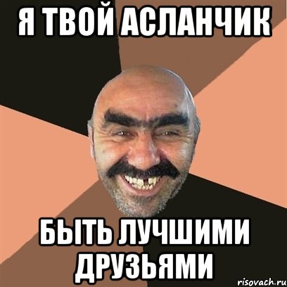 я твой асланчик быть лучшими друзьями, Мем Я твой дом труба шатал