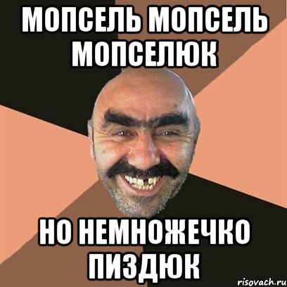 мопсель мопсель мопселюк но немножечко пиздюк, Мем Я твой дом труба шатал