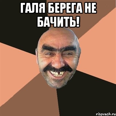 галя берега не бачить! , Мем Я твой дом труба шатал