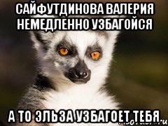 сайфутдинова валерия немедленно узбагойся а то эльза узбагоет тебя, Мем Я збагоен