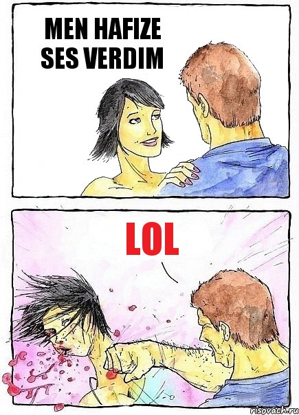 MEN HAFIZE SES VERDIM LOL, Комикс Бей бабу по ебалу