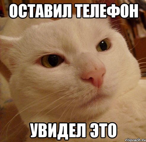 оставил телефон увидел это
