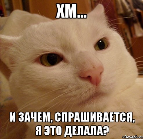 хм... и зачем, спрашивается, я это делала?