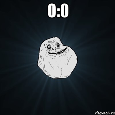 0:0 , Мем Forever Alone