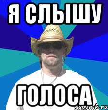 я слышу голоса