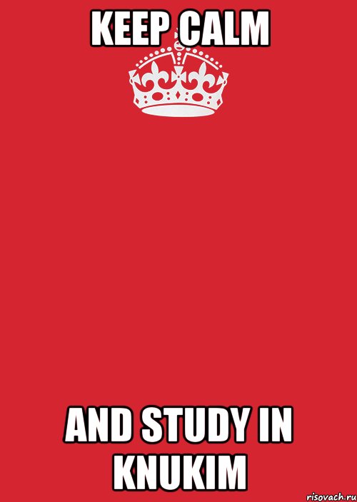 keep calm and study in knukim, Комикс Keep Calm 3