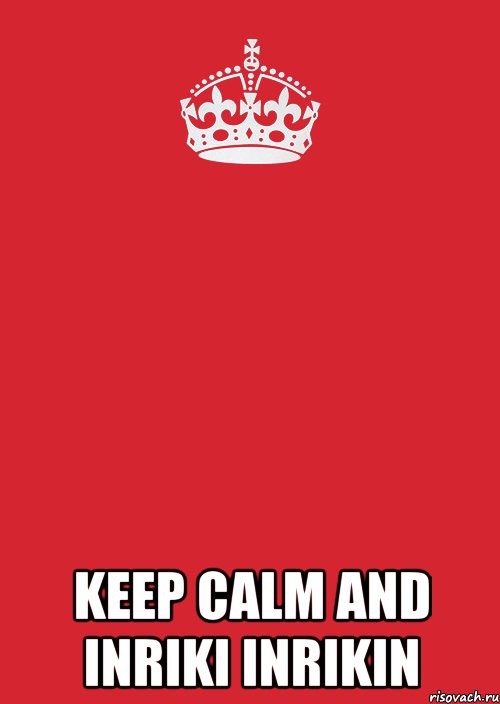  keep calm and inriki inrikin, Комикс Keep Calm 3