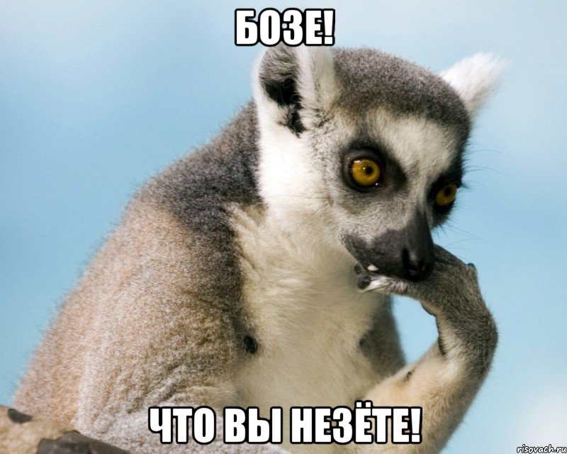 бозе! что вы незёте!