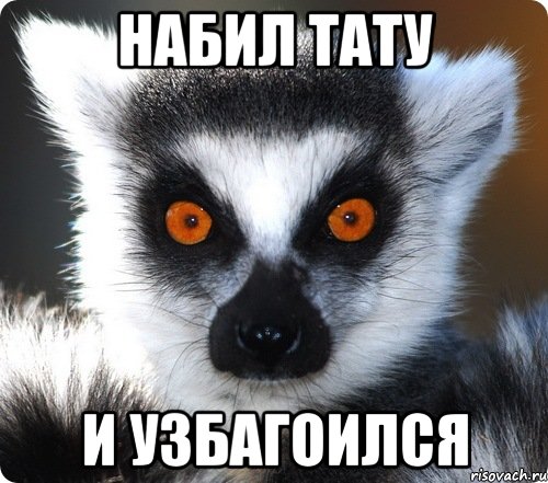 набил тату и узбагоился