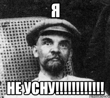 я не усну!!!, Мем   Ленин удивлен